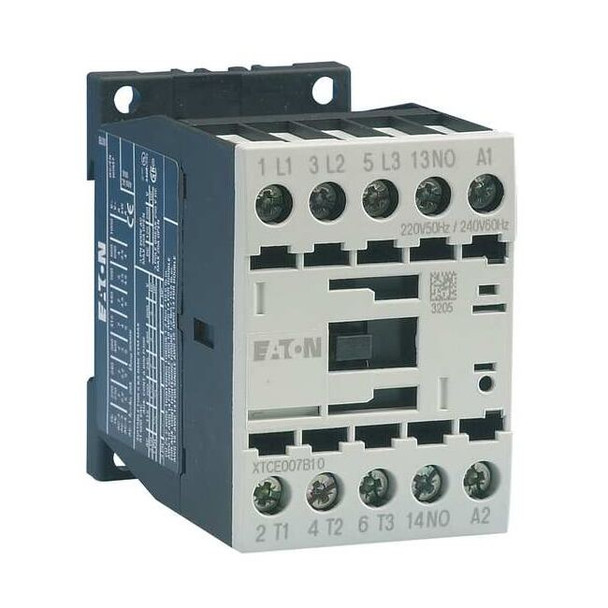 IEC Magnetic Contactor, 1NC, 480V AC, 3 P, Non-Reversing, Screw