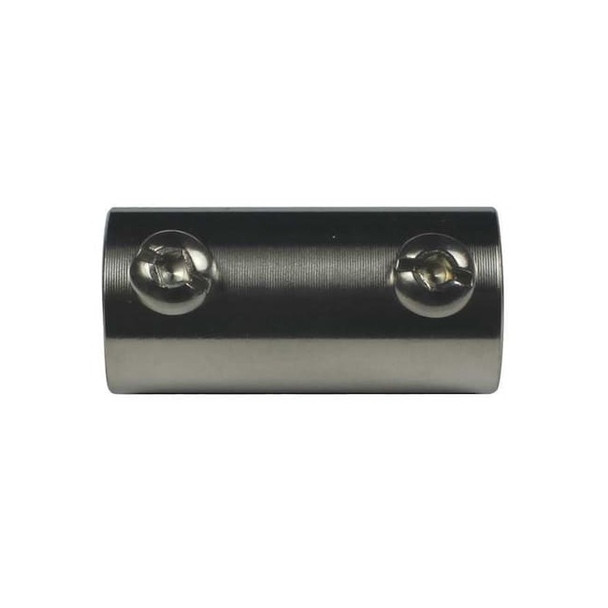 EMT Coupling, 3/4 in, Set Screw, 316 Stainless Steel, Polished