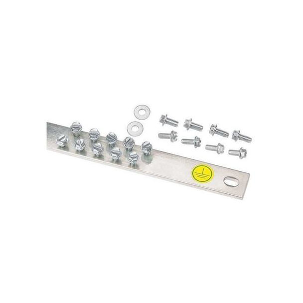 Panduit Strip Kit,Copper,Grounding Bar L 19in RGRB19U