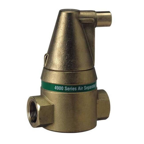 Taco Air Separator, 1 in.,150psi,Automatic 49-100T-2
