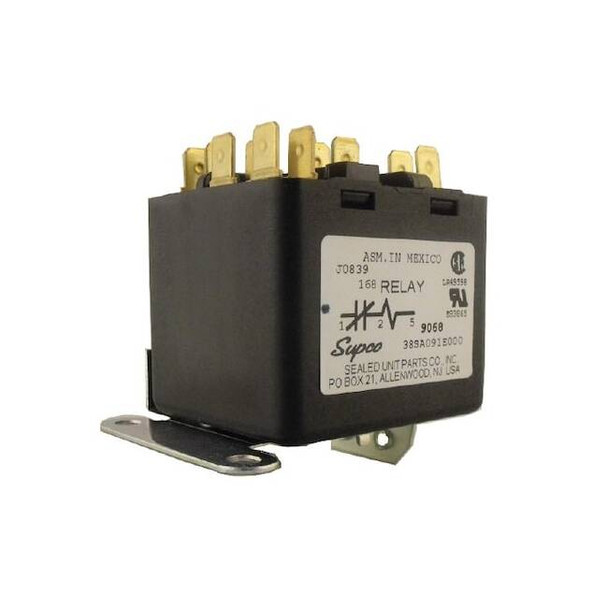 Supco Potential Relay, SPST, 502V AC Coil 9068