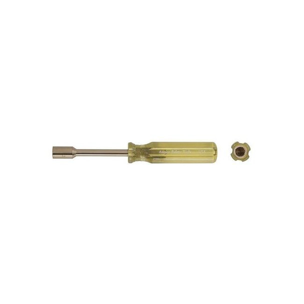 Ampco Safety Tools Nut Driver, 7/32in, Solid, Fluted, 3-7/16 in ND-7/32