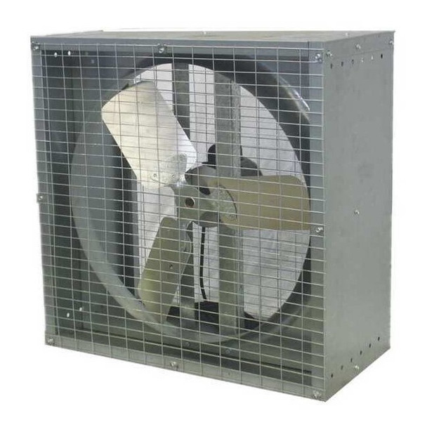 Dayton Exhaust Fan, 24In,D/D,230V 44YU13