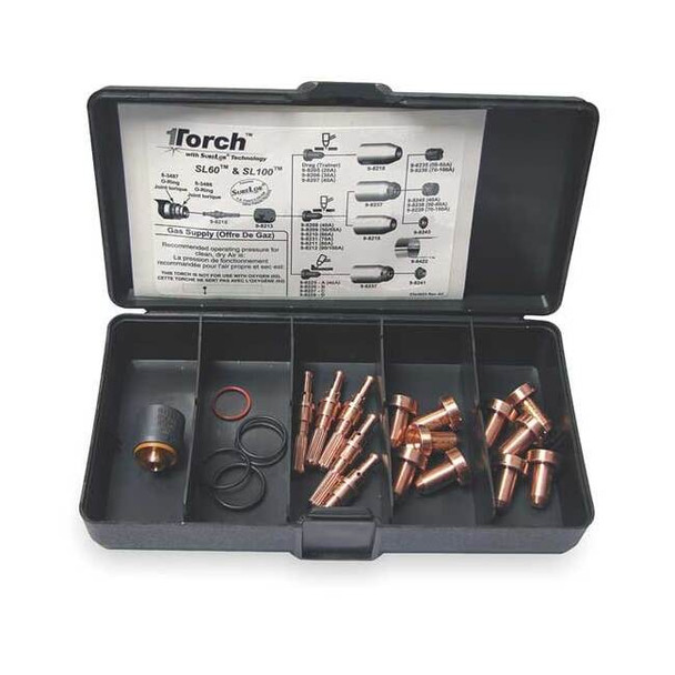 Thermal Dynamics Plasma Torch Consumable Kit,50-55 Amps 5-2552