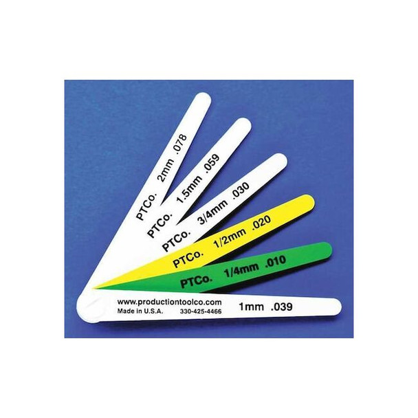 Assembly Tool Feeler Gauge,0.236 In Thick,4 In L Blade L - 612