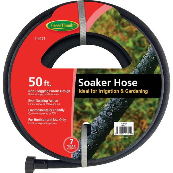Green Thumb 50 Ft. Soaker Hose GTWS50