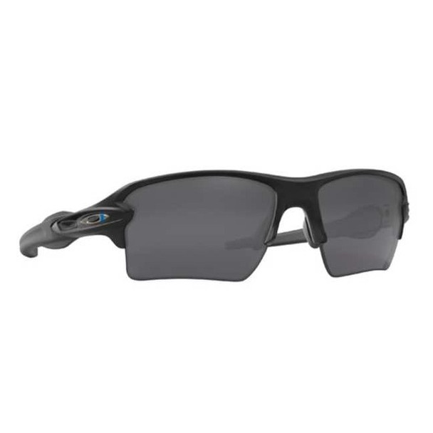 Flak 2.0 XL, Safety Glasses, Anti-Scratch, Black Lens, Black Frame, Half-Frame