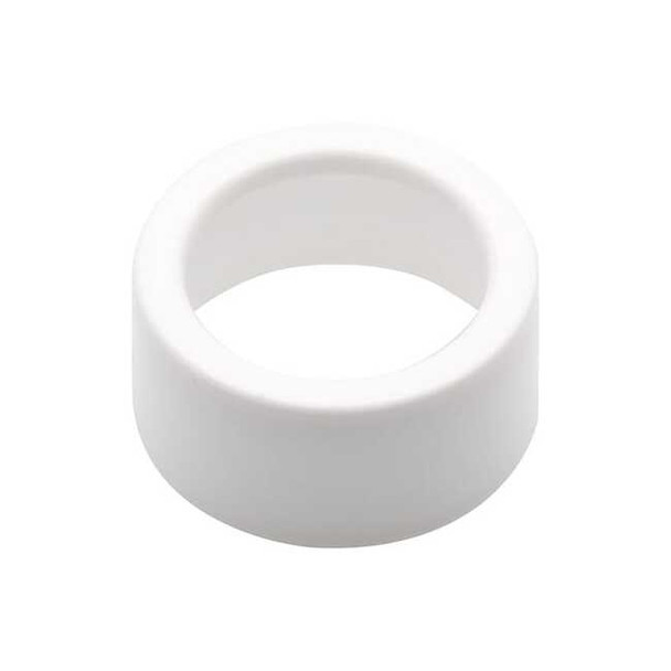 Conduit Fitting Bushing, 1-1/4 in, Plastic, Plain, White Pack of 25