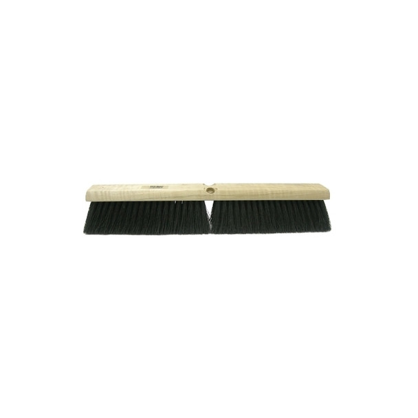 Tampico Medium Sweep Brushes, 36 in Hardwood Block, 3 in Trim