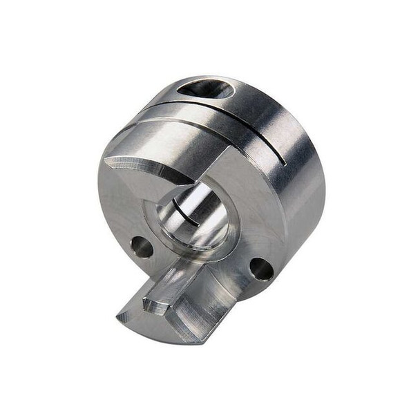 Ruland Curved Jaw Coupling Hub,9mm,Aluminum MJC25-9-A