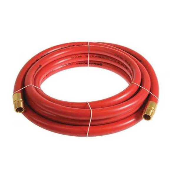 3/4" x 25 ft PVC Coupled Multipurpose Air Hose 250 psi RD