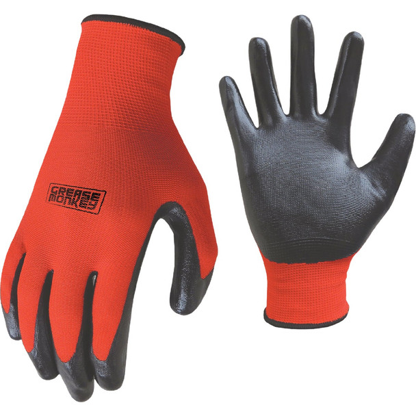 True Grip Men's Large Nitrile Coated Work Gloves (10-Pack) D25210