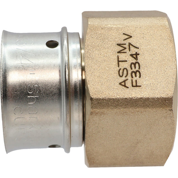 SharkBite 3/4 In. x 3/4 In. MNPT PEX Press Brass Adapter UCP134Z