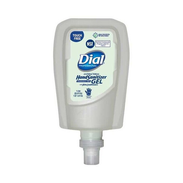 Dial Hand Sanitizer,Gel,1000mL Size,PK3 19029