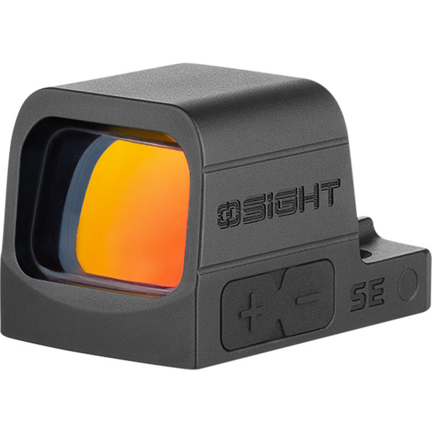Enclosed optic with versatile reticles, RMSc footprint, and side-loading battery. OLOSIGHTSERD
