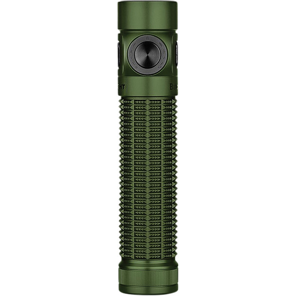 Compact 1,600-lumen flashlight with dual switches and dual charging options. OLBATON4PROODG