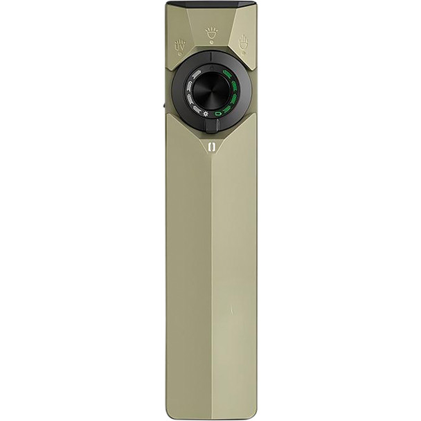 Flat EDC flashlight with white light, red light, & UV in one sleek powerhouse. OLARKPROLITE