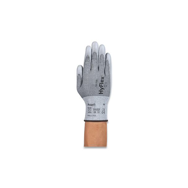 11-755 Cut Resistant Glove, Size 7, Gray