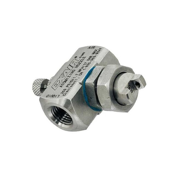 Exair Atomizing Spray Nozzle,1 to 3.8 gph EB1010SS
