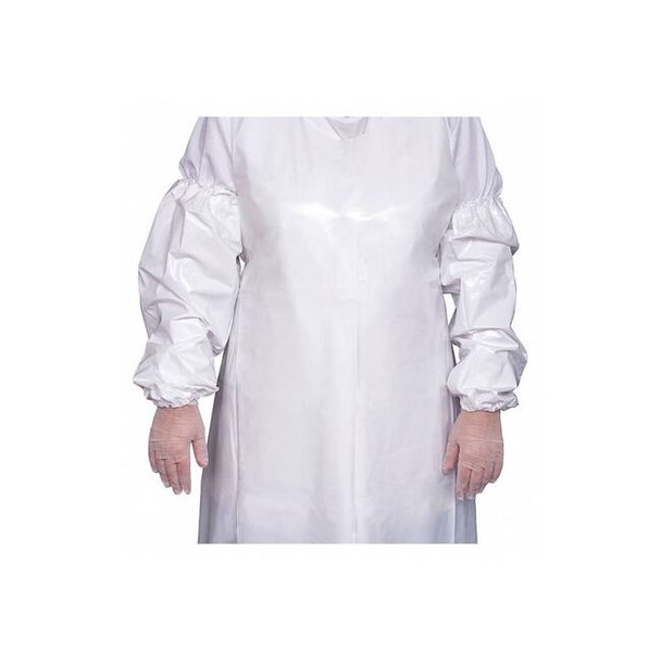 Protective Sleeve, 18 in Length, 6 mil Thick, Not Applicable Seam, White