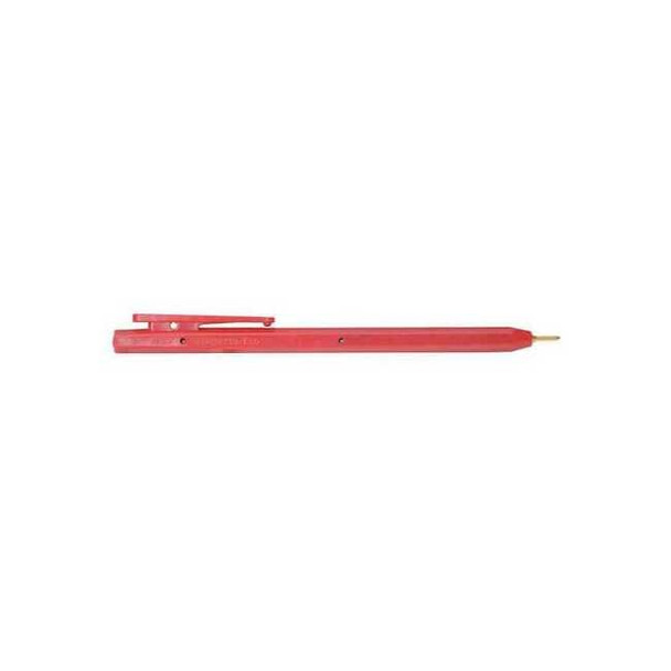 Detectapro Pen,Red,Non-Erasable,Ballpoint,PK50 CPENRDRD