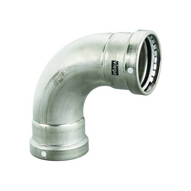 Viega Elbow, SS, Press-fit 2 1/2", 2 1/2" 95500