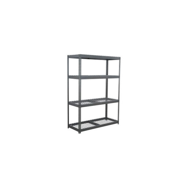 Global Industrial 4 Shelf Heavy Duty Boltless Shelving Starter 60""W x 30""