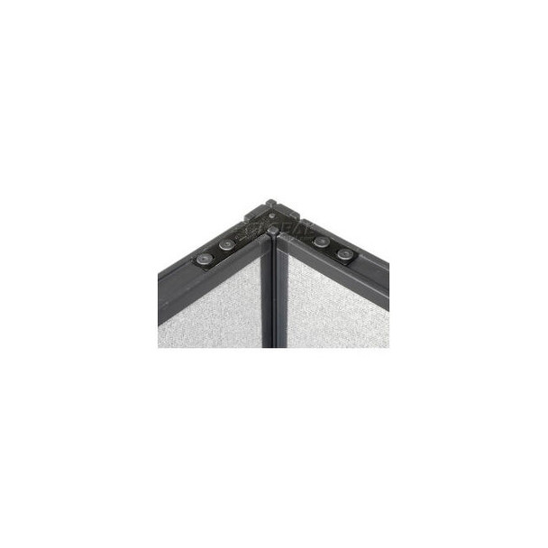 Interion 90 Degree Corner Connector Kit for 100""H Panel with 1 Pass Through Cab