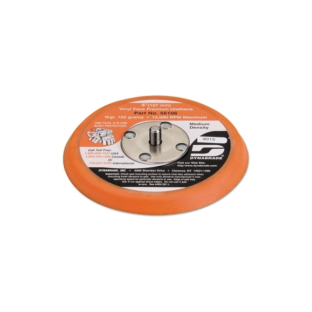 Non-Vacuum Disc Pad, 5 in x 5/16 in - 24, Black