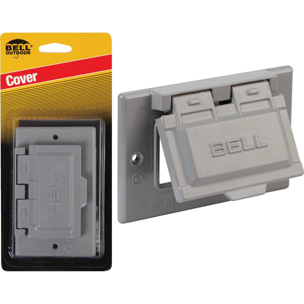 Bell 1g Gr Wp Cvr Horz Gfci 5101-5