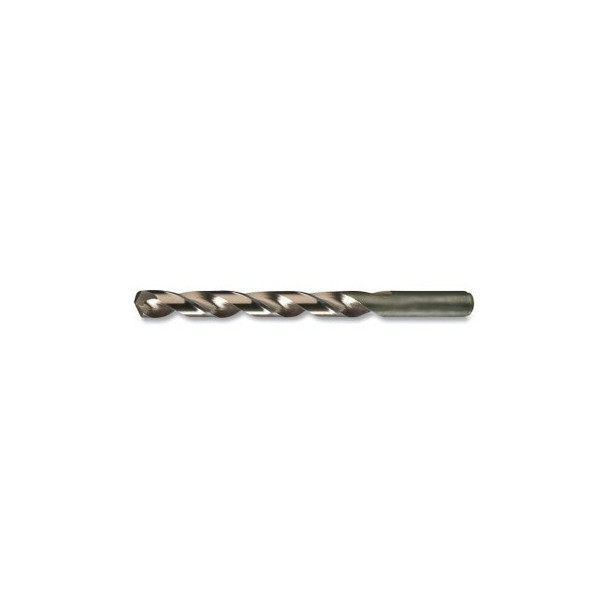 550 NAS-Type Heavy-Duty Cobalt Straw Jobber-Length Drill Bit, 0.2500 in dia Cutting, 4 in OAL, 1/4 in/Letter E