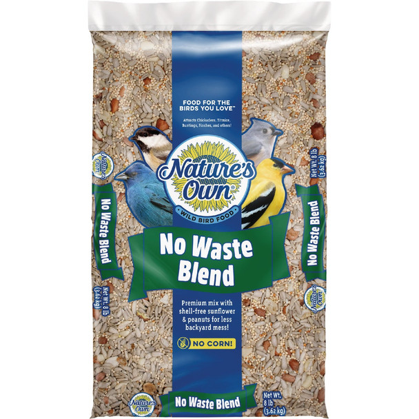 Nature's Own 8 Lb. No Waste Blend Bird Seed 15292