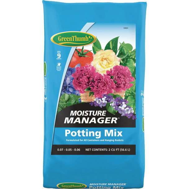 Green Thumb Moisture Manager 2 Cu. Ft. Potting Soil 72452870