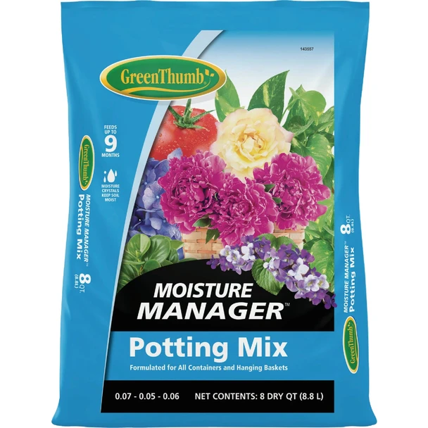 Green Thumb Moisture Manager 8 Qt. Potting Soil 70778870