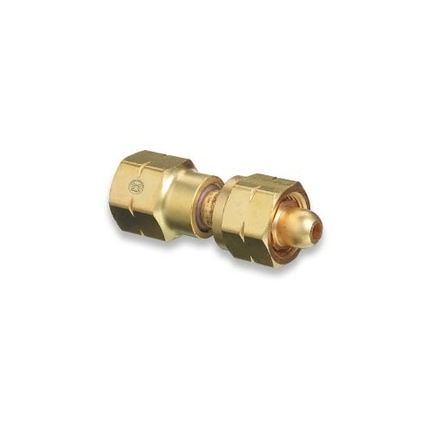 Brass Cylinder Adaptors, From CGA-555 Propane (LqW) To CGA-510 POL Acetylene