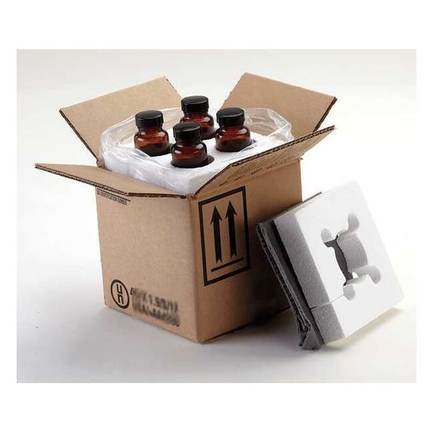 Berlin HAZMAT Shipping Kit,(4) 4 oz Bottles,PK4 HMS-64530