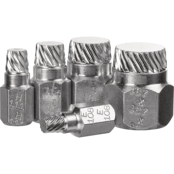 Superior Tool Bolt Extractor Kit (5-Piece) 5250