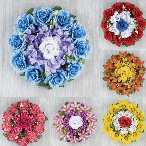 Gerson 14 In. Solid Garden Wreath Display WPS0041 Pack of 6