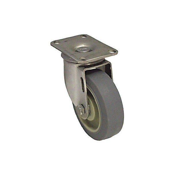 Manufacturer Varies Plate Caster,325 lb. Load Rating,Swivel P12SX-PRP050K-12