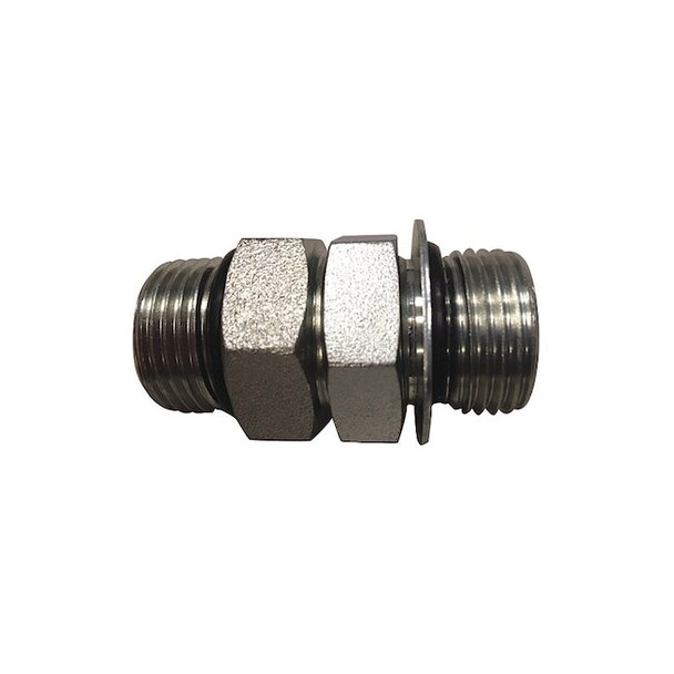 Eaton Aeroquip Hose Adapter,1/4",ORB,1/4",ORB 2220-4-4s