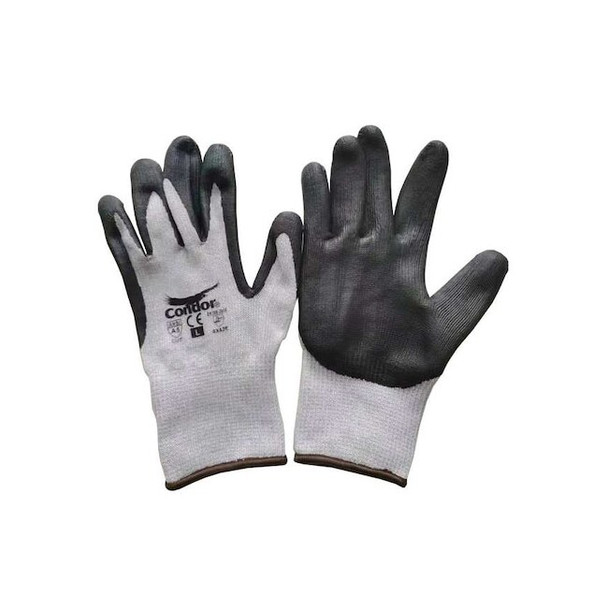 Cut-Resistant Gloves, Cut Level A5 ,Dipped ,Nitrile ,Foam ,2XL 1 PR Pack of 12
