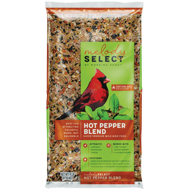 Melody Select 9 Lb. Hot Pepper Bird Food 14060