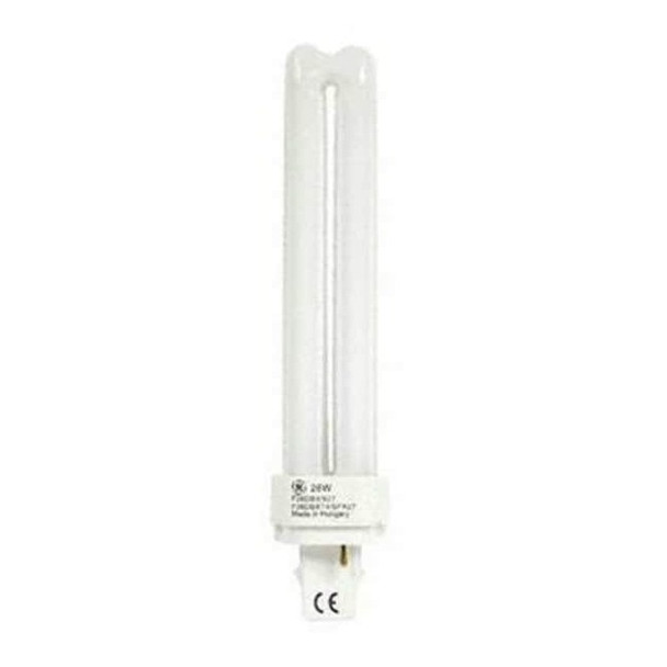 Current GE Biax (TM) 18W, T4 PL Plug-In Fluorescent Light Bulb F18DBX/835/ECO