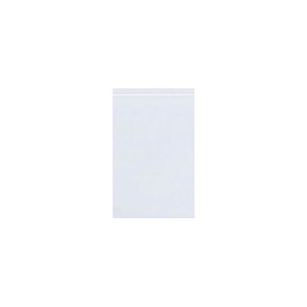 Global Industrial Clear Line Seal Top Reclosable Poly Bags 4""W x 6""L 4 Mil Cle