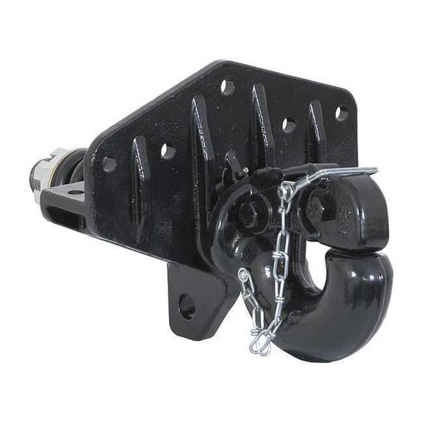 25 Ton Swivel Type Pintle Hook with T-bracket - Compares to Wallace No 2046103