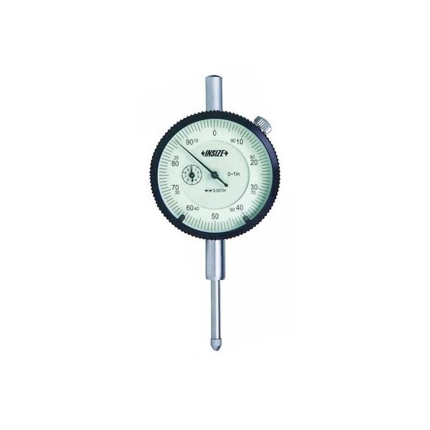 Insize Dial Indicator,AGD 2,0.0005" Graduations 2307-055
