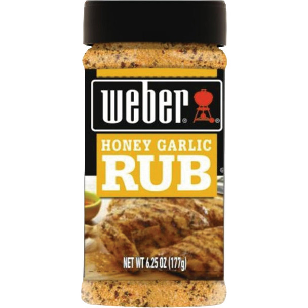 Weber 6.25 Oz. Honey Garlic Rub 1150415