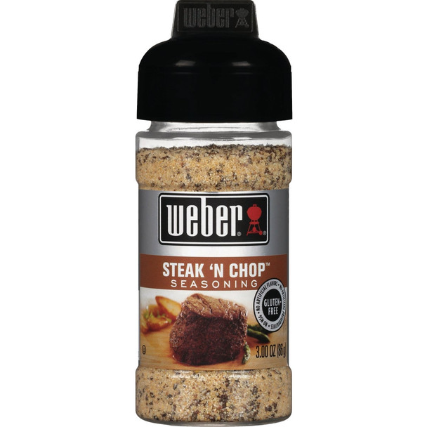 Weber 3 Oz. Steak 'N Chop Seasoning 2008740