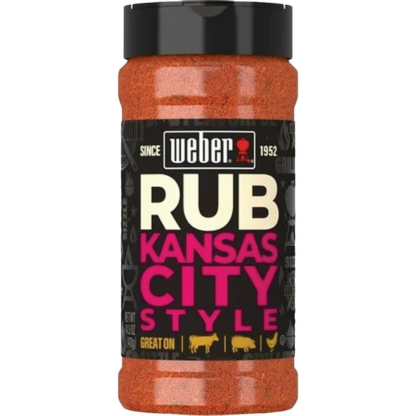 Weber 14.5 Oz. Kansas City Style BBQ Rub 1112215