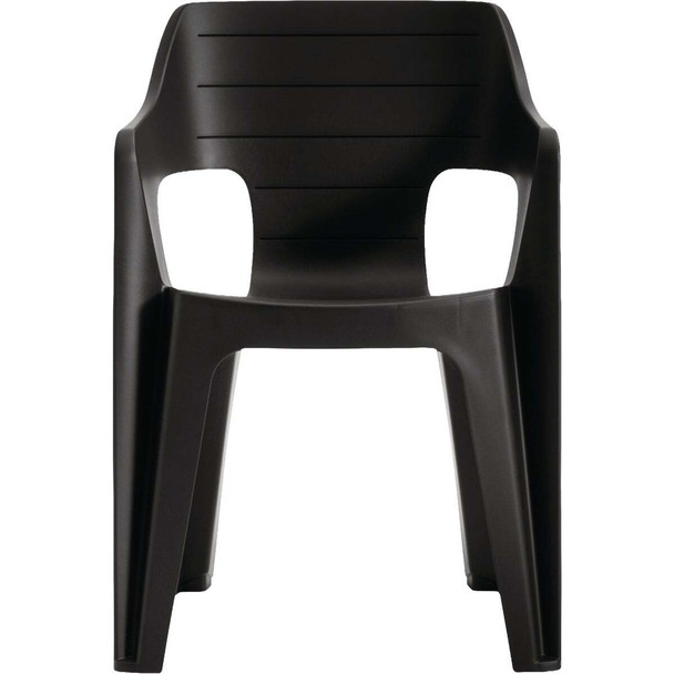 Adams Bilbao Graphite Stack Chair 273483